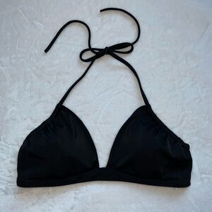 VICTORIA’S SECRET Black Bikini Top Size XL